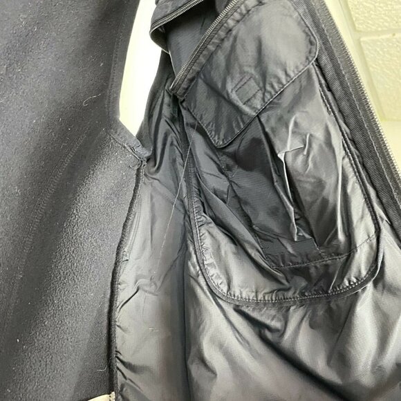 Lands End Navy Blue Fleece Vest Boys Size Large - Picture 4 of 7